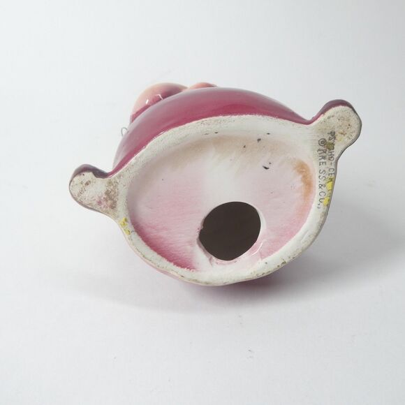 Kreiss Psycho Ceramics Figure Smug Sneering Man w/Jewels Figurine Vintage Japan - Picture 8 of 9